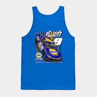 Chase Elliott Royal Car Tank Top